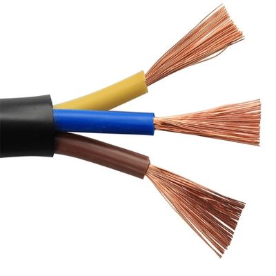 PVC-Kabel-Draht-UL Thhn Thwn Kern RVV 3, das elektrische Kabel umhüllt