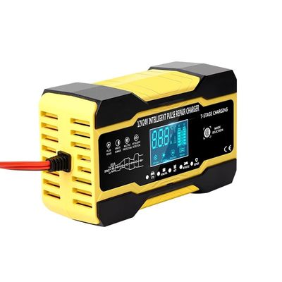 Impuls-Reparatur LCD-Spannungs-intelligentes Autobatterie-Ladegerät Touch Screen 12V 10A