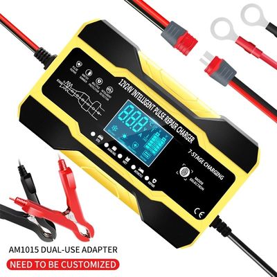 Impuls-Reparatur LCD-Spannungs-intelligentes Autobatterie-Ladegerät Touch Screen 12V 10A